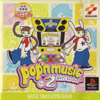 Pop'n Music Controller JP Playstation JP box art
